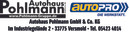 Logo Autohaus Pohlmann GmbH & Co. KG